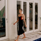 Eco Silk Dress Jett