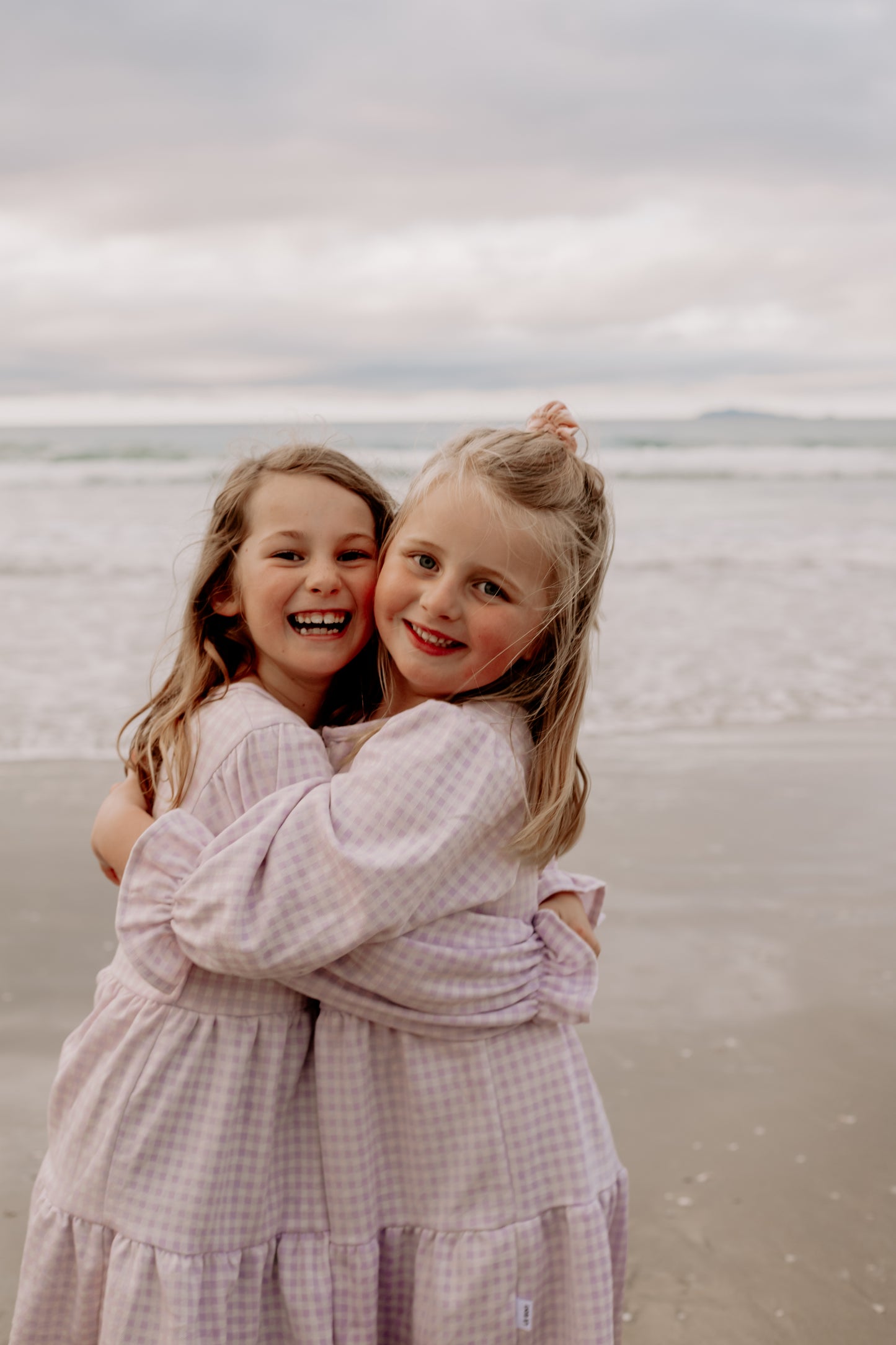 Lilac Girls Gingham Dress