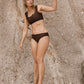 Scallop Reversible Mid Waist Bikini Bottoms Moorea