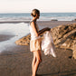 Beige Linen Shorts