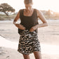 Linen Reversible Top Black