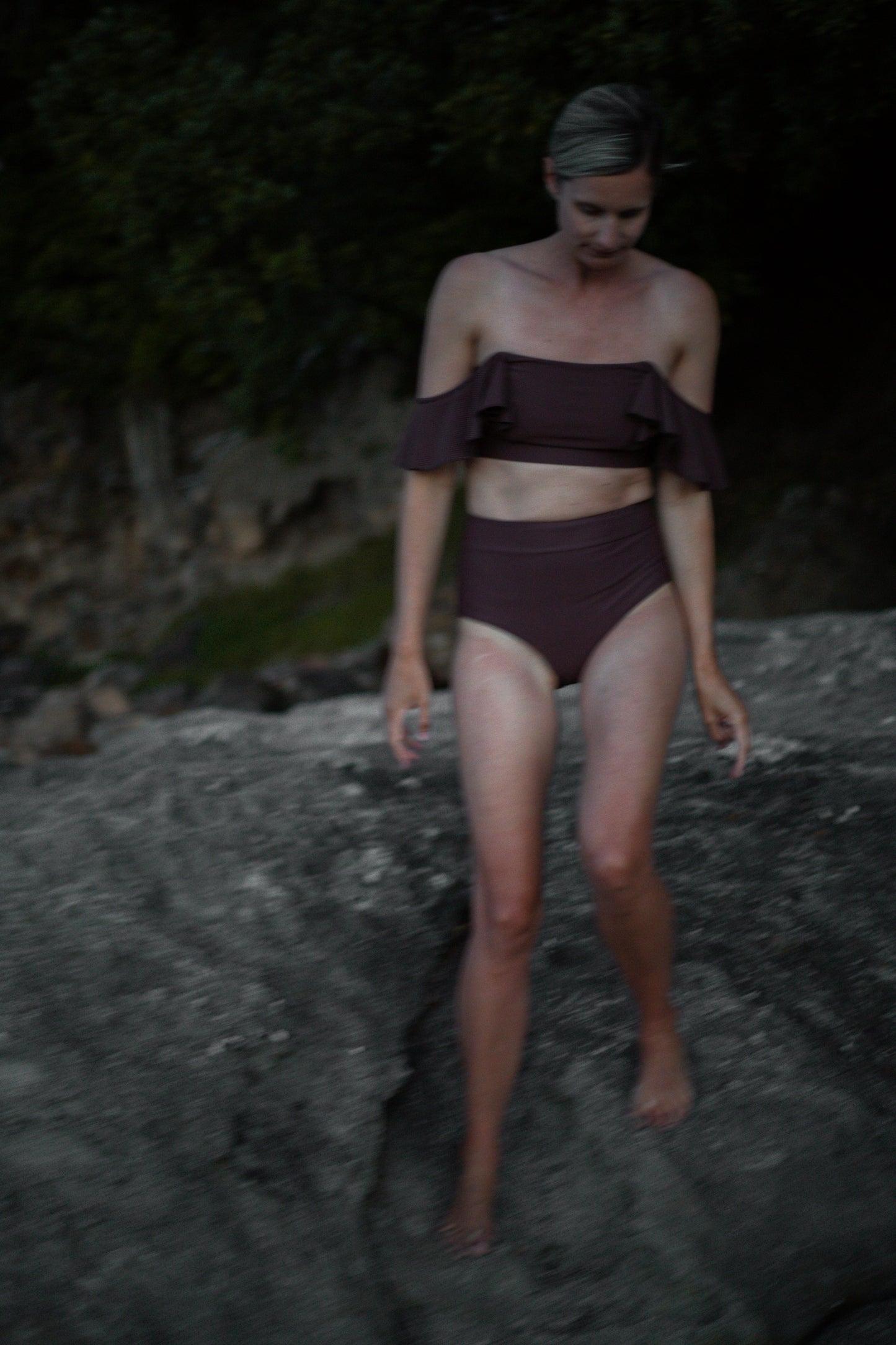 Lola Soft Waist Bikini Bottoms Volcanique