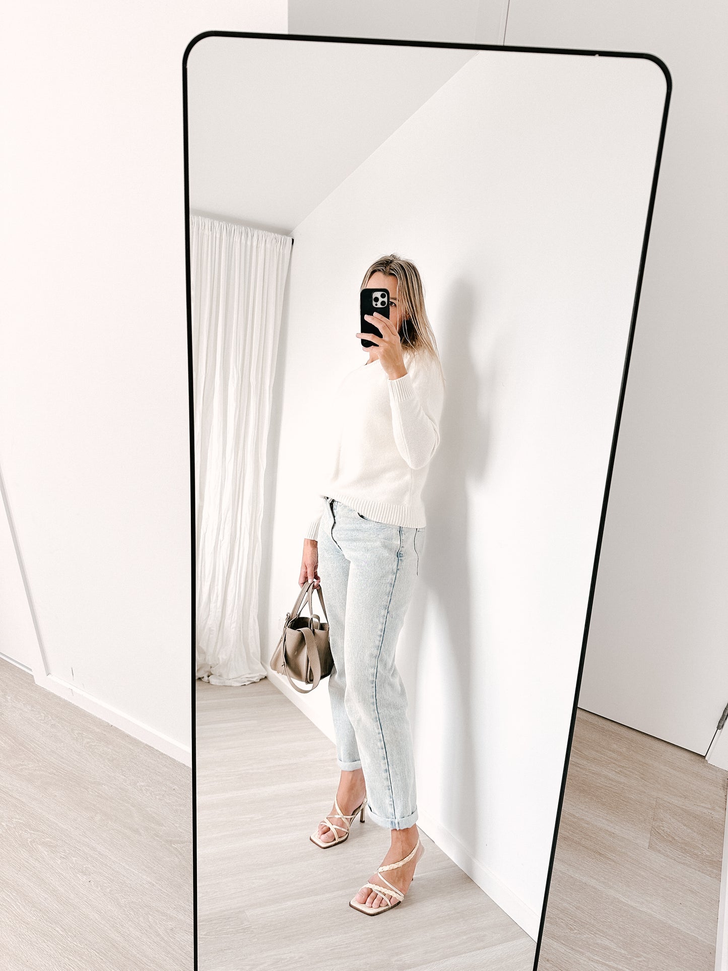 MOM Jeans Stonewashed
