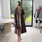 Pure Wool Full Length Coat Cocoa