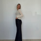 Pure Silk Skirt Black