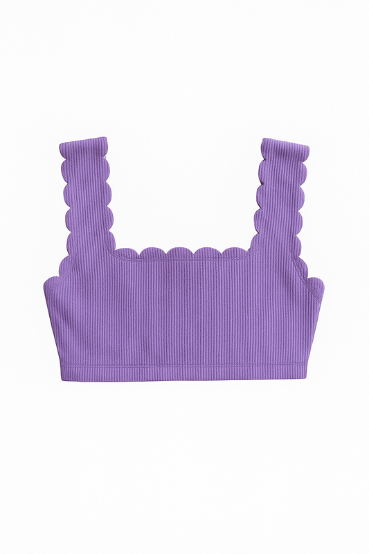 Seashell Reversible Bikini Top