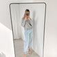 Marle Grey Cotton Cashmere Crew Neck Jumper
