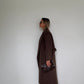 Pure Wool Full Length Coat Cocoa