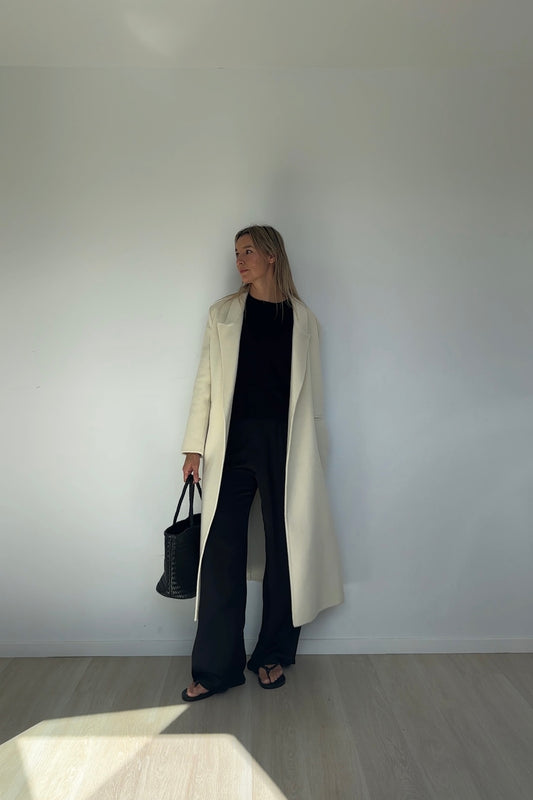 Pure Wool Full Length Coat
