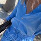 Sky Linen Shorts