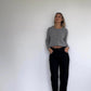 MOM Jeans Black