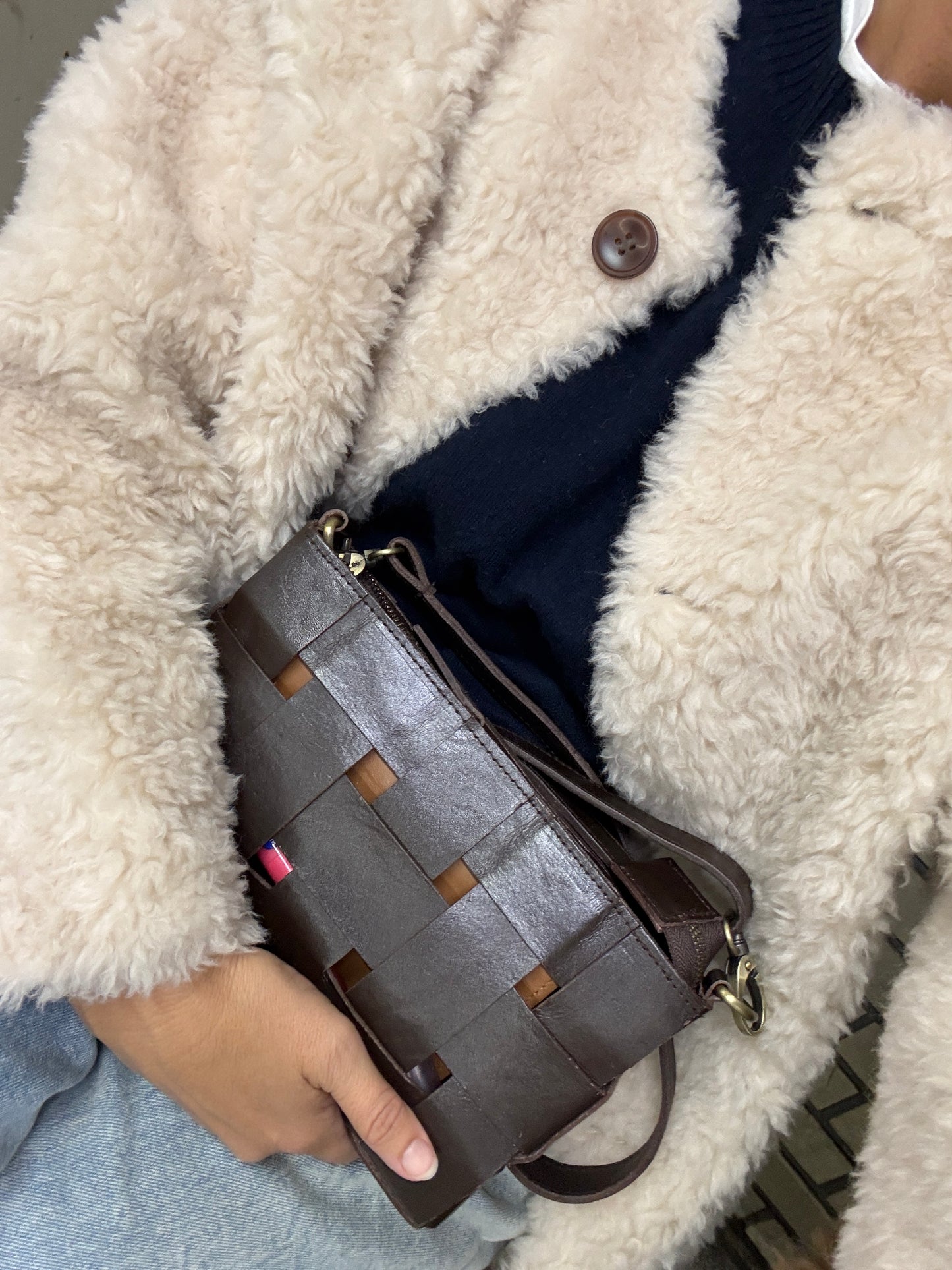 Teddy Wool Coat Creme