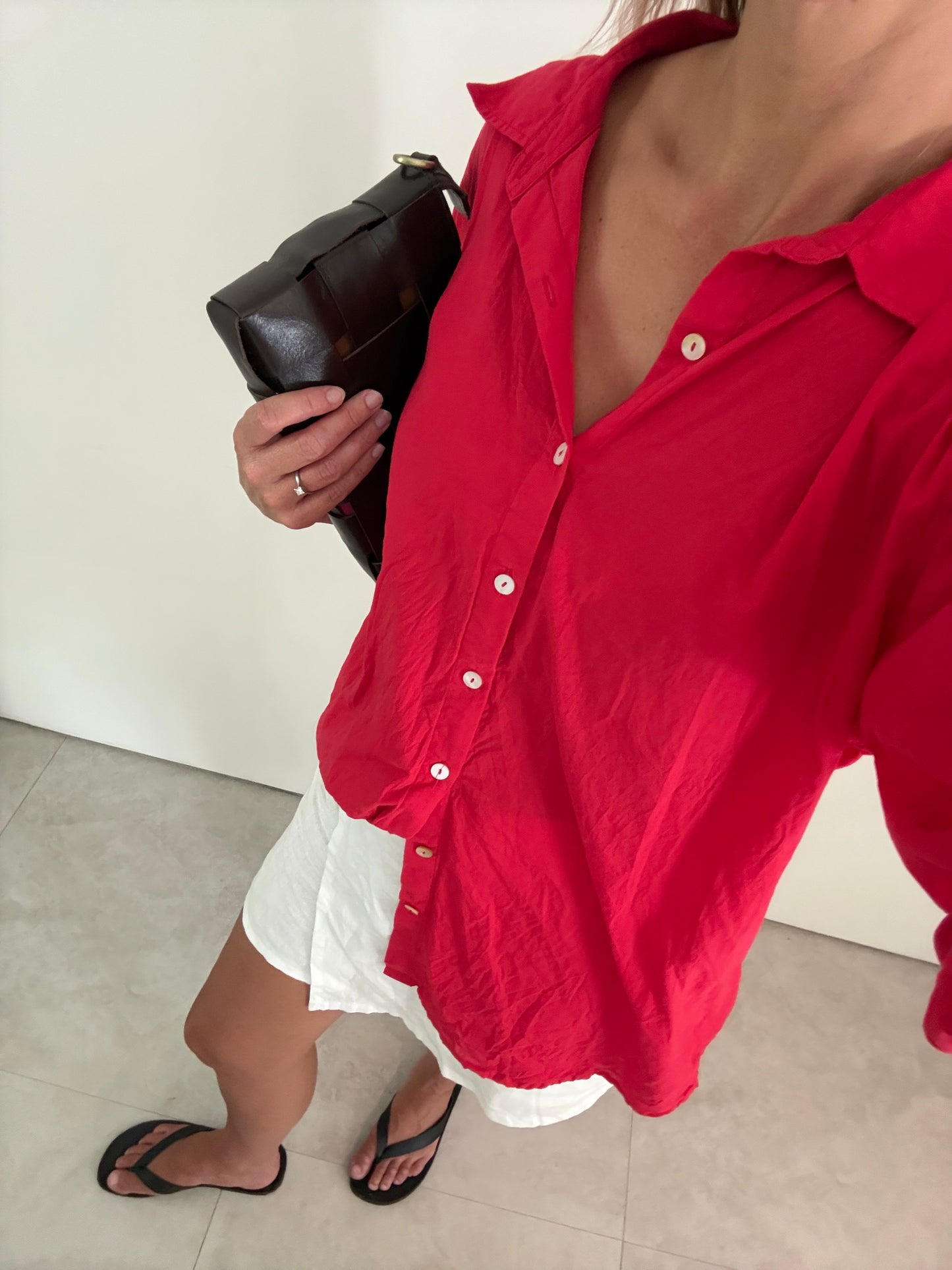 Coconut Linen Skorts