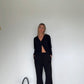 Pure Merino Lounge Pants Black