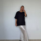 Pure Silk Skirt Oyster