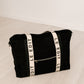 Structured Canvas Travel Tote