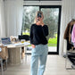 Stonewashed Denim + Merino Outfit
