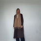 Cocoa Pure Cashmere Tassel Scarf