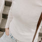 Merino Cashmere Slim Fit Knit Vanille