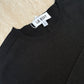 Merino Cashmere Slim Fit Knit Black