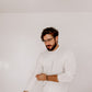 Coconut Mens Pure Cashmere Crew Neck Jumper