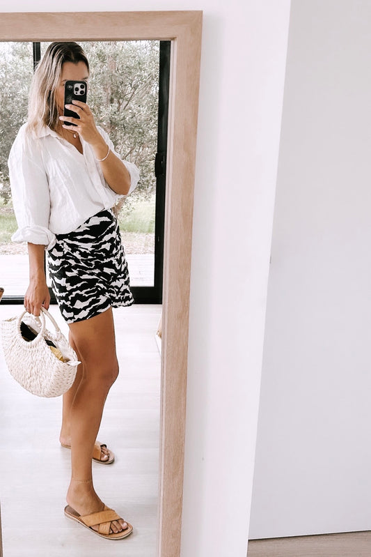 Your Boyfriends White Linen Shirt
