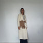 Cocoa Pure Cashmere Tassel Scarf