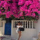 Dia Knit Shorts Black & White