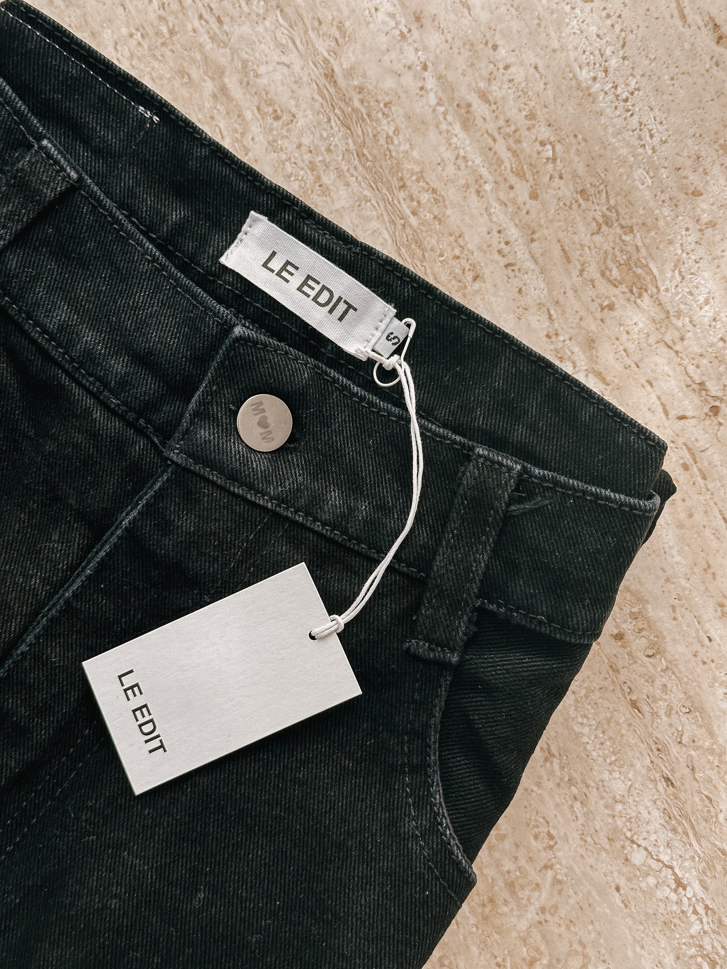 MOM Jean Shorts 2.0 Black