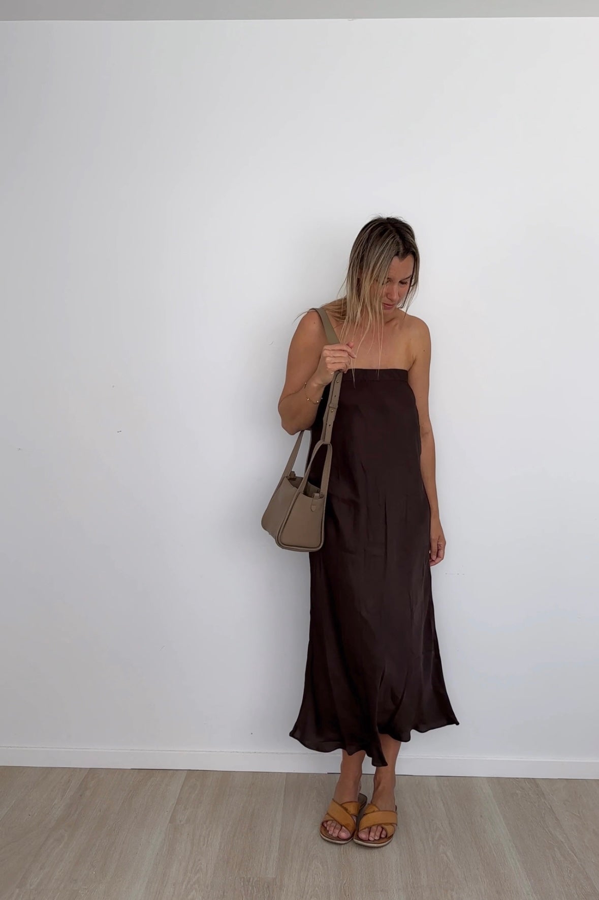 Eco Silk Skirt Cacao