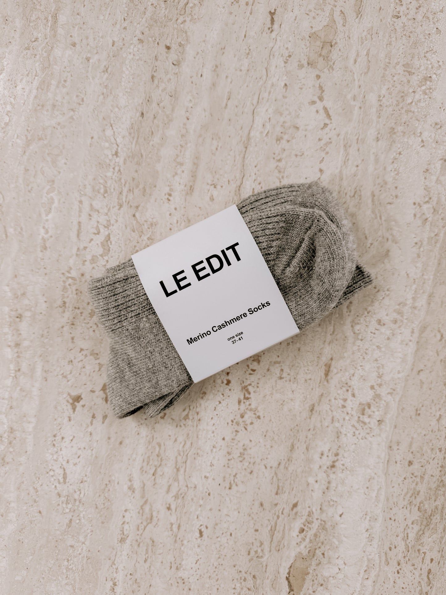 Merino Cashmere Lounge Socks Marle