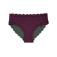 Scallop Reversible Mid Waist Bikini Bottoms Moorea