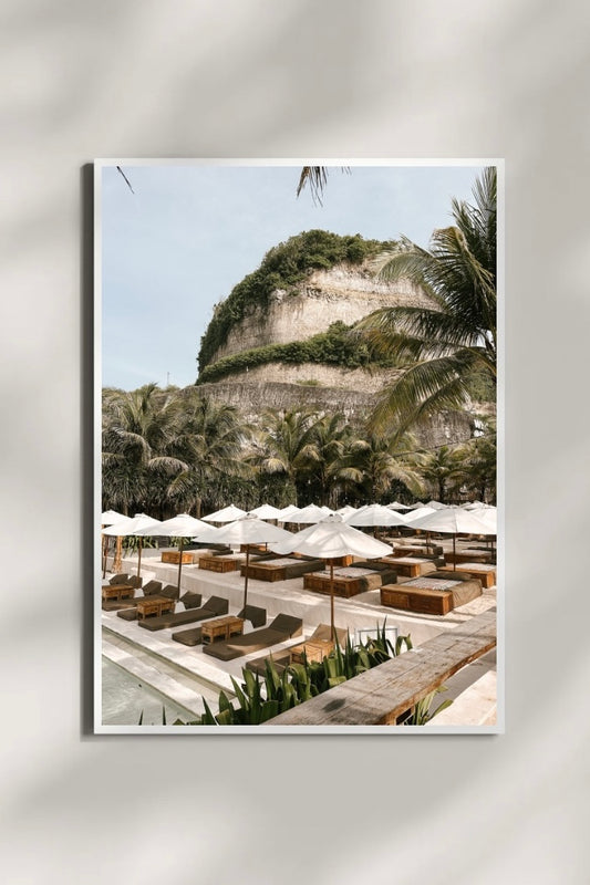 Relax Uluwatu Bali Art Print