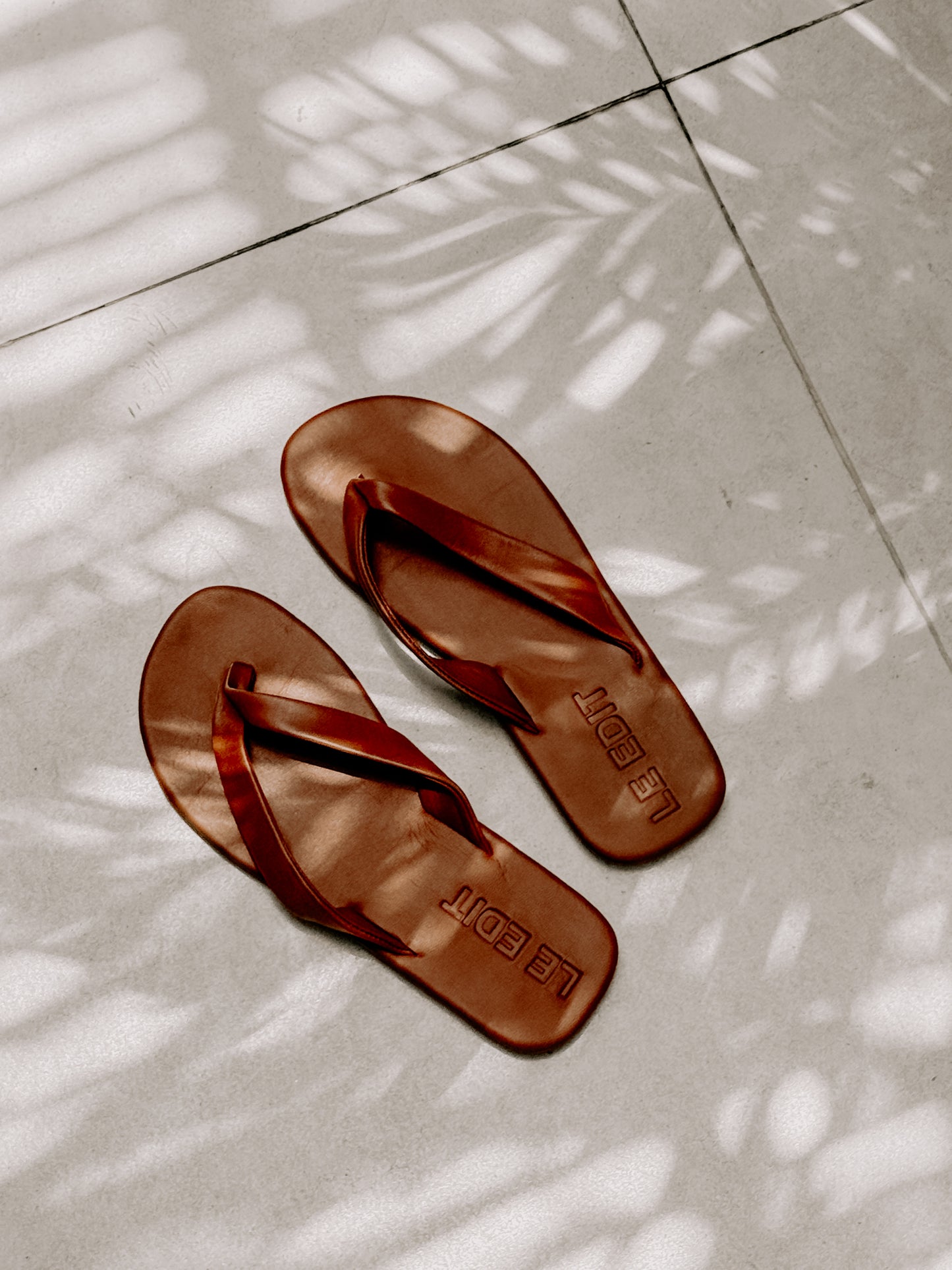 Classic Leather Sandals Tan