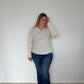 Coconut Pure Merino Crew Neck Jumper