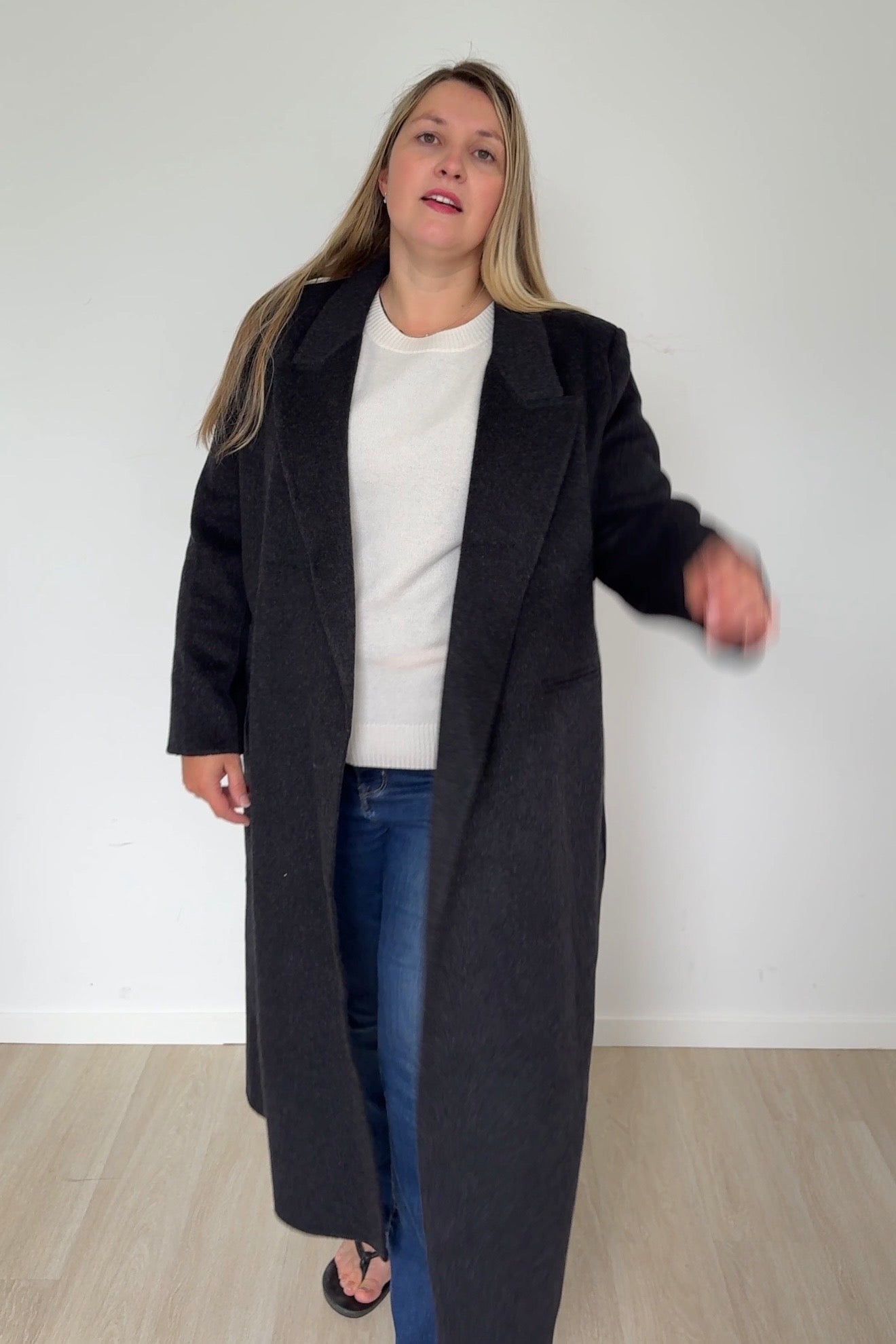 Coconut Organic Cotton Cashmere Crew Jumper