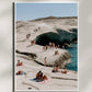 Sarakiniko Beach Art Print