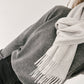 Marle Grey Pure Cashmere Scarf