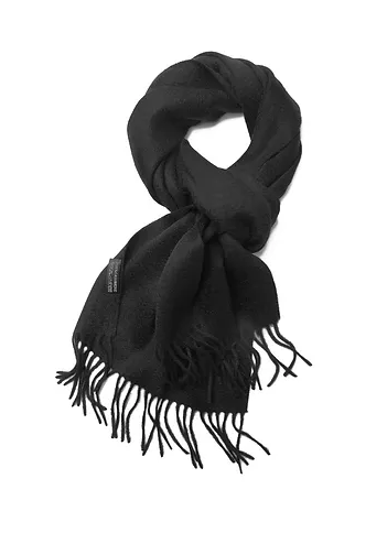 Black Cashmere Scarf