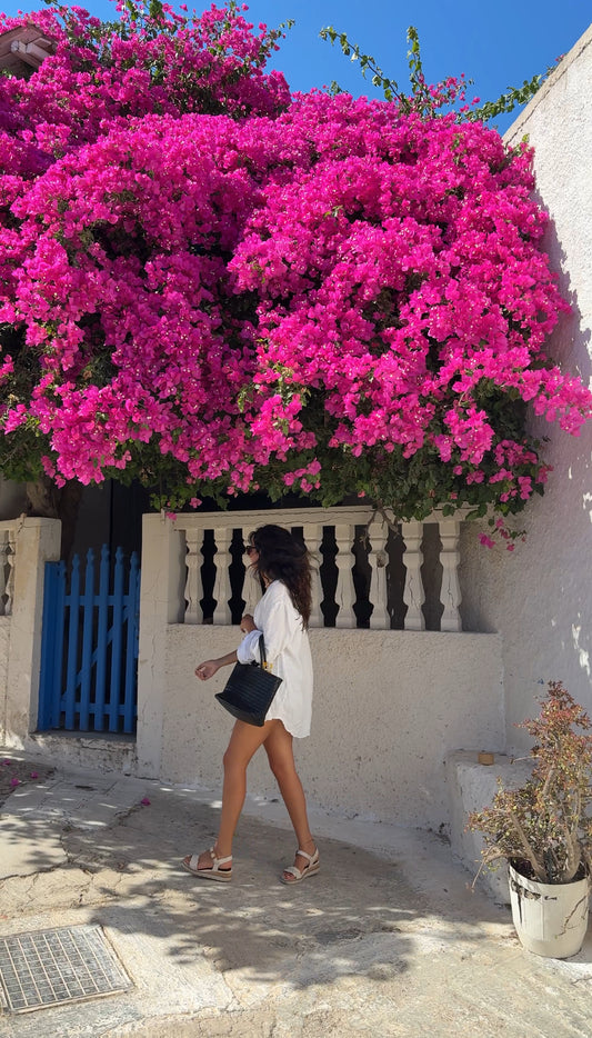 Your Boyfriends White Linen Shirt