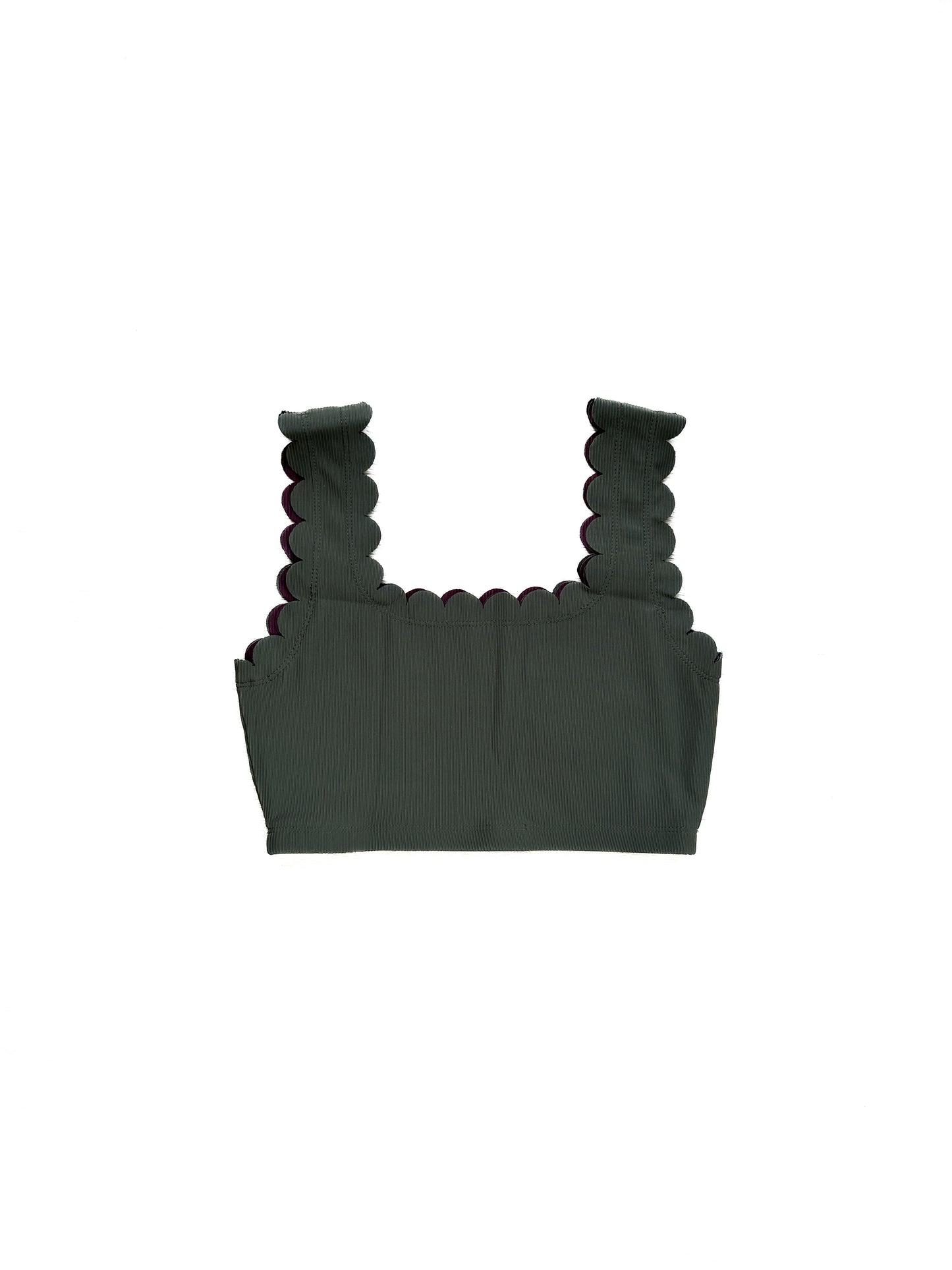 Scallop Reversible Bikini Top Moorea