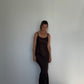 Eco Silk Dress Full Length Cacao