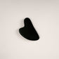 Gua Sha Obsidian Heart