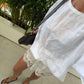 Asti Eco Silk Lace Shorts Oyster