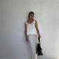 Eco Silk Reversible Top Oyster