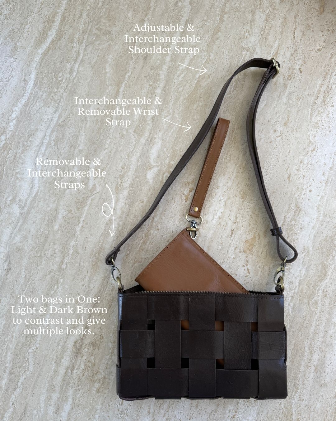 Within Leather Bag Set