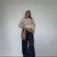 Cocoa Pure Cashmere Tassel Scarf