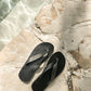 Classic Leather Sandals Black