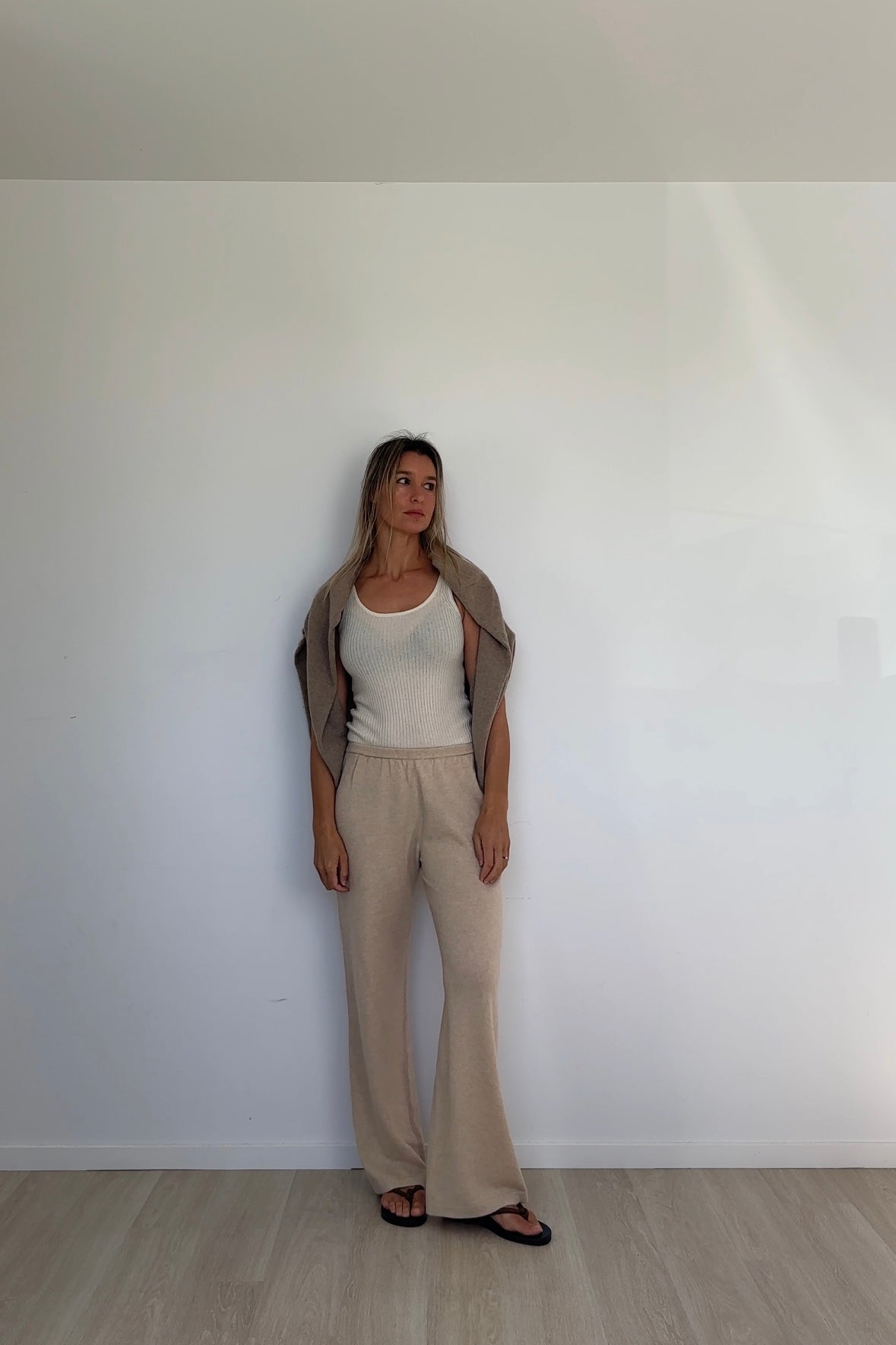 Pure Cashmere Lounge Pants Vanille