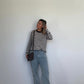 French Stripe Pure Merino Crew